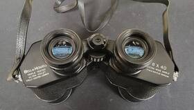 Bh-26090 Bell And Howell Vintage Ultraviolet Coated Lenses 8x40 Wide Angle Binoculars 26090