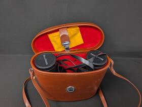 Bh8255 Bell And Howell Barely Used Vintage 8x40 Extra Wide Angle Field Binoculars Case