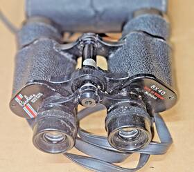 26345 Binolux Binoplux 8-40 Binoculars With Case