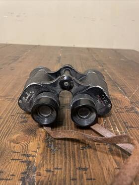 40285 Binolux Vintage Fully Coated Binoculars 7 X 35 Extra Wide Light Weight 1000 Yds