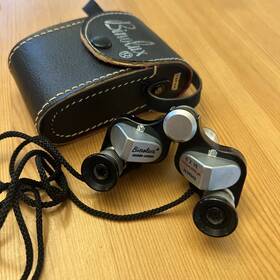 Binolux 86943 Vintage Theater Opera Glasses Binoculars Model With Case