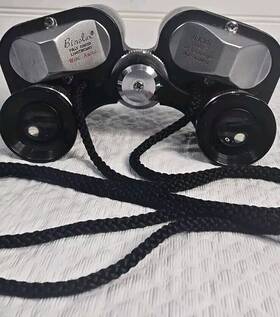 E-272492 Binolux Vintage Micron 6x25 Theater Binoculars 11.5 Fov Wide Angle