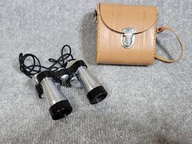 46290 Bittco Vintage 9x20 Coated Optics Mini Binoculars No Japan Case Rare
