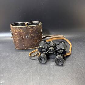 155631 Busch Vintage No. Clarlux 6x21 Binoculars/ Made In Germany