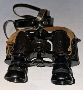203269 Busch Ultra Lux 6x24 Binoculars Black Vintage