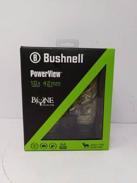 Bushnell 029757007056 Powerview 10x42 Bonecollector Binoculars Adult For All