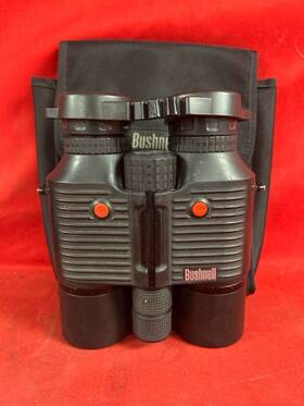 Cp1097973 Bushnell 029757008084 Fusion 1600 Laser Rangefinder 10x42 Binoculars As-is Blur