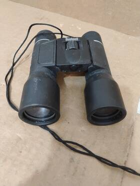 Bushnell 029757131638 Vintage Binoculars Powerview 16 X 32mm 168ft 1000 Yds Compact Hunting