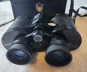 06005 Bushnell Vintage Sportview 7x35 Black Insta-focus Binoculars