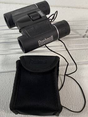 100010 Bushnell Binoculars 8 X 21 378 Ft At 1000 Yard Compact Design With Case