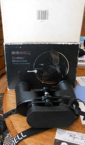 11-8360 Bushnell Custom Binoculars Bausch&lomb National Audubon 8x36 Free Sh