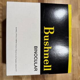 12-8245 Bushnell Binoculars 8 To 24x 50 With Case And Lens Caps