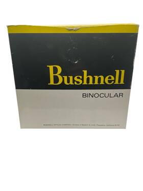 13-1061 Bushnell Vintage Binoculars 10x50 Wide Angle Sportview Instafocus With Case And Box