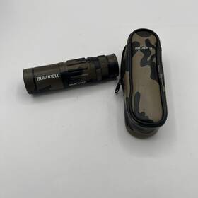 13-1517c Bushnell Vtg Powerview 10x25 Monocular Camo Small With Case Field 5.5 14-1025