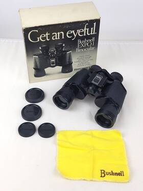 13-3403 Bushnell Expo I All Purpose Binoculars 7x35 Insta-focus Coated Optics