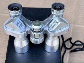 15-7180 Bushnell 7x18 Palm Pocket Binocular 1968 Vintage With Box And Papers Made In Japan