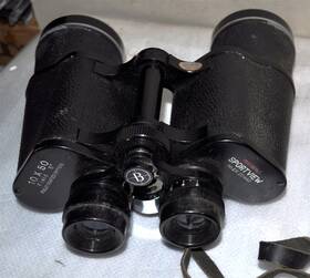 20442 Bushnell Sportview Er Binoculars 10 X 50 Wide Angle Good