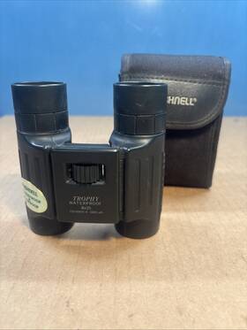 Bushnell 230825 Trophy Compact Waterproof 8x25 Binoculars Fov 400ft 1000yds With Case
