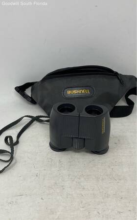 25-0623 Bushnell 8x23 Black Fully Coated Hunting Compact Binoculars With Case