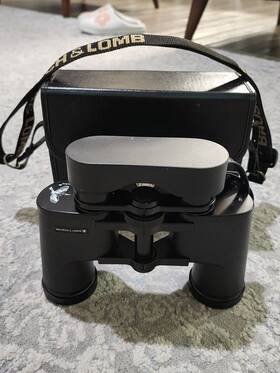 A002487 Bushnell Bausch And Lomb Custom 8 X 36 Binoculars Superior Views Made In Japan With Case Nice