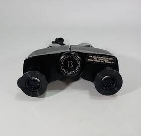 E-3381 Bushnell Vintage 7x26 7 Degree Custom Compact Binoculars With Neck Strap