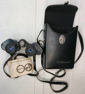 Er9653 Bushnell Sportview 8x30 Binoculars 9653 With Case And 1967 Instructions