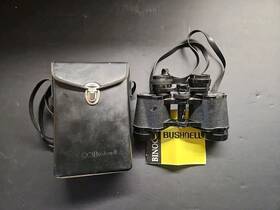 F1631 Bushnell Binoculars Sportview 10 Degree Wide Field 7x35 With Case Vintage