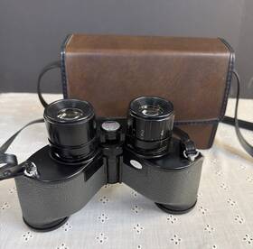 L03215 Bushnell Rangemaster Wide Field 11 Fully Coated 7x.35mm Blk Binoculars Case Tam
