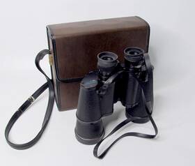 Lm48498 Bushnell Vintage 1970s Fully Coated Binoculars 7x50 372ft At 1000 Yards W Case