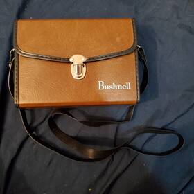 T24515 Bushnell Sportview 7x35 Wide Angle Binoculars Original Case Vintage Rare