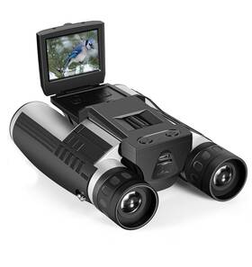 Fs608r-32gb Camonity 5m 2 Inch Lcd 32gb Digital Binocular With Camera 12x32 Video Photo Recorder Camco