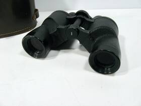 10865 Canon Vintage Binoculars 8x30 Coated Lens With Case 393 Ft 1000 Yards