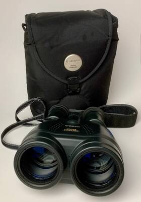 6100008c Canon 15x50 Is Ud 4.5 All Weather Binoculars. Made In Japan