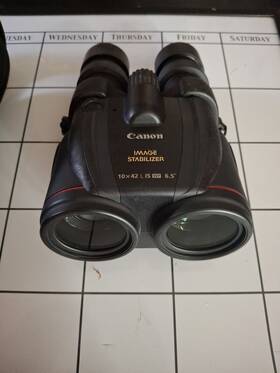 8870020 Canon Great 10x42 L Is Wp 6.5 Image Stabilized Binoculars Japan No Strap