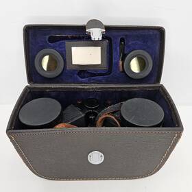 Cp-00901 Cardinal Model 287 7 X 35mm Super Wide Angle Binoculars With Amber Lenses And Case