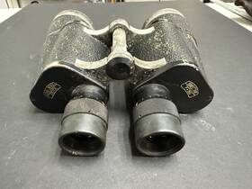2329604 Carl Zeiss Jena Vintage Inch Binoctar 7x50 Binoculars With Case Needs Restoration
