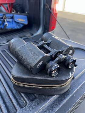 6803424 Carl Zeiss Jena Dekarem 10x50 Binoculars - Fully Working Read