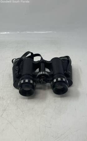125705 Cavalier Black Coated Optics 7x35 Binoculars No. With Case