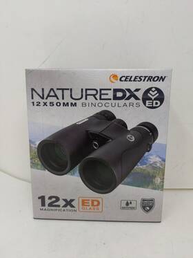 Celestron 050234723367 Nature Dx Ed 12x50 Premium Binoculars Dispersion Objective Lenses