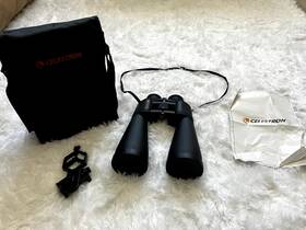 71008-cgl Celestron 71008 Skymaster 25x70mm Porro Prism Binoculars Smartphone Adapter