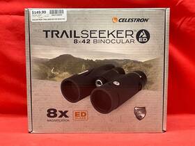 Ss2132634 Celestron 71405 Trailseeker Ed 8x42 Compact Binoculars - Black