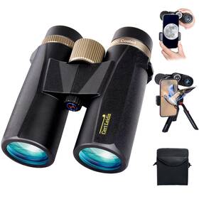 Hp0842 Cert Leidis 8x42 Hd Binoculars For Adults High Powered With Phone Adapter And Tripod Sup