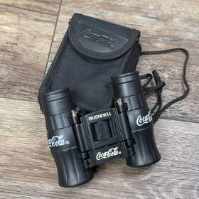25-0821 Coca Cola Marketed By Bushnell Coca-cola Binoculars 8 X 21 With Missing Caps