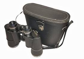 2316 Commodore Vintage Deville 10x50 300 At 1000 Binoculars Model No. With Case