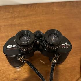 28789 Compass Vtg 7x35 Extra Wide Angle Field Binoculars