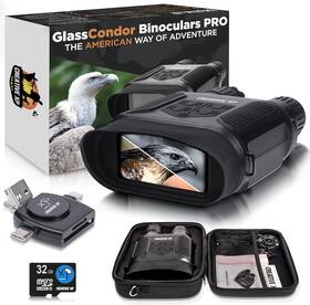 Creativexp045 Creative Xp Pro Night Vision Binoculars Digital Infrared 4 Inch Screen 2x Zoom