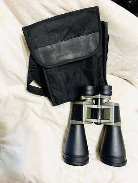 Day/night Zoom Binoculars 10-30x70 Great Find Field Style W/ Carrying Case