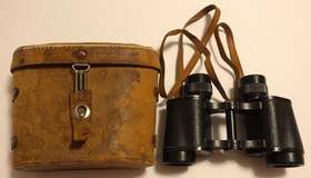 58712 Daylite 8x30 Field 7.5 Triple Tested Binoculars With Leather Hard Case And Strap