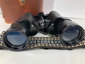 578010 Empire Vintage Binoculars Fsk Coated Lens 7 X 50 Field 7.1 Made In Japan No.578010