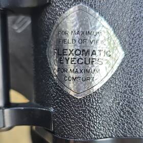 D-93977 Empire No.214 7x50 Binoculars Fully Coated Porro Prism Flexomatic Eyecups With Case